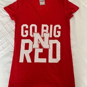 Husker t shirt Go Big Red